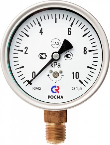 КМ-22Р +4 kPа.М20х1,5.1,5 Напоромер УТ000000950