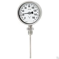 TBiSCh 160 (0...+120)°С B4 8х223мм G1/2"(Н) Рад. - требуется Гильза УТ000007610