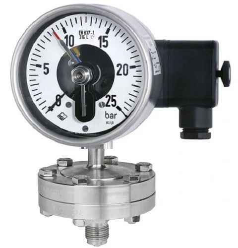 RCh Oe 100-3 0,6 MPa M21 G1/2" + MDM7210v PN40 ЭКМ СИЛИКОН + разделитель УТ000004804