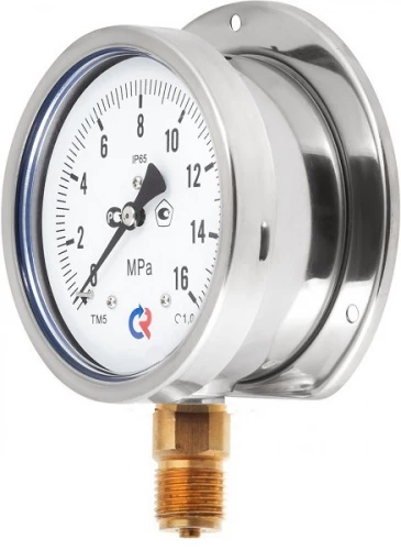 ТМ-520РКТ.00(0-1)MPa.G1/2".1,0 Зад. Фланец  ГЛИЦЕРИН УТ000001757