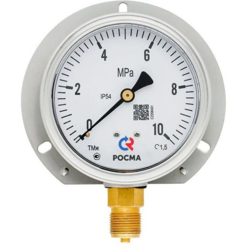ТМ-520РКТ.00(0-4)MPa.G1/2".1,0 Зад. Фланец  СИЛИКОН УТ000018795