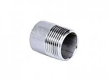 Ниппель Н-G3/8"(Н)-3/8"NPT(Н) нерж.сталь УТ000017210